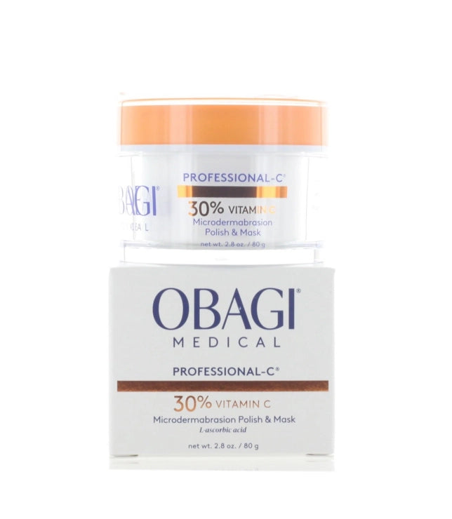 OBAGI PROFESSIONAL-C®
MICRODERMABRASION POLISH + MASK
Dual-Action Vitamin C Face Mask